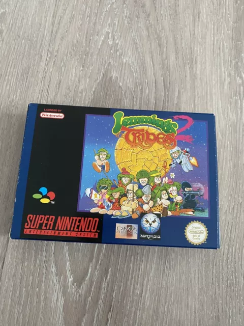 Snes Super Nintendo Lemmings 2 The Tribes OVP