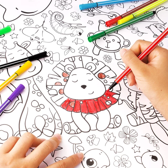Pagina da Colorare Personalizzabile - Coniglietto di Pasqua e Uova Decorate