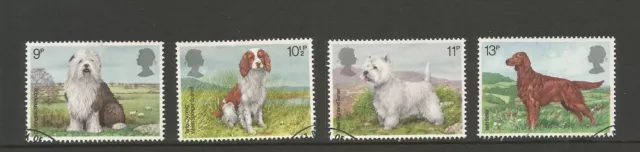 GREAT BRITAIN 1979 Dogs Fine Used Set SG 1075 / 1078