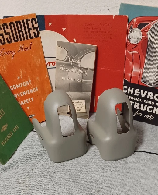 1937 1938 Chevrolet Bumper Bracket Covers Front 37 38 Gm Original Solid 1937 1938 Chevrolet Bumper Bracket Covers Front 37 38 Gm Original Solid