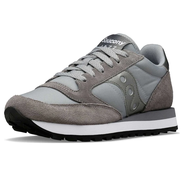 Saucony Jazz Original Damen Sneaker - Graue Turnschuhe Mit Wildleder & EVA-Sohle