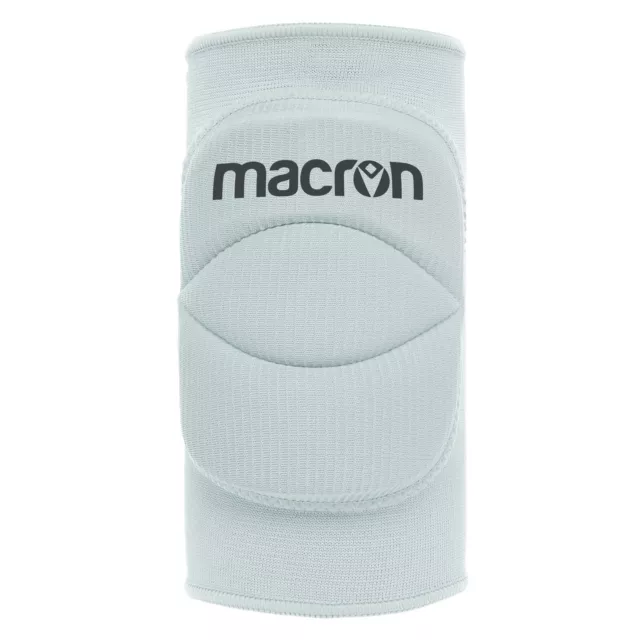 Macron Ginocchiera Ginocchiere Tulip Pallavolo Volley 207601 Kneepads Bianco