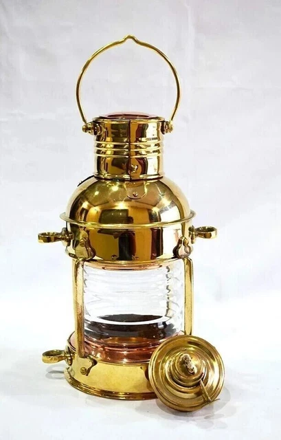 Nautische Vintage 12" Schiffslampe Boot Öllaterne Maritim Beste Lampe Home...