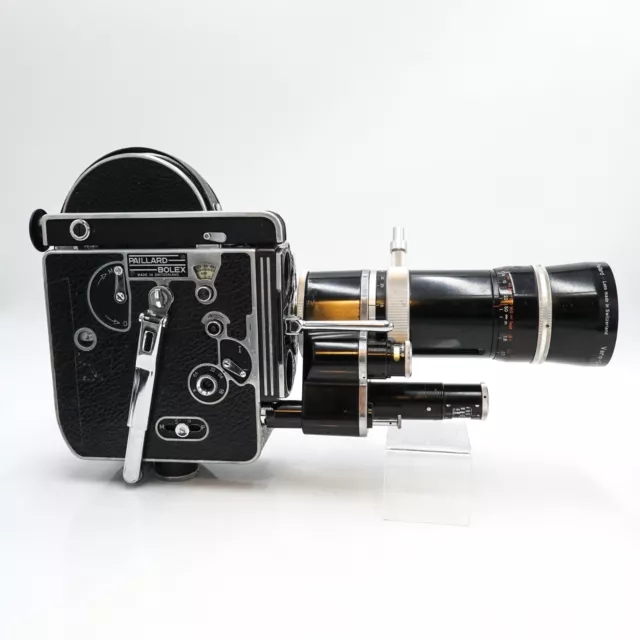 Paillard Bolex H16 Reflex 16mm Cine Film Camera & 18-86mm f/2.5 Lens S8-7695