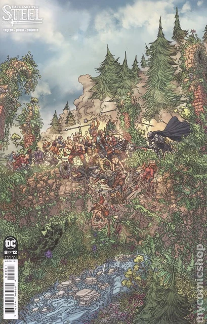 Dark Knights of Steel #8C Albuquerque 1:25 Variant NM 2022 Stock Image