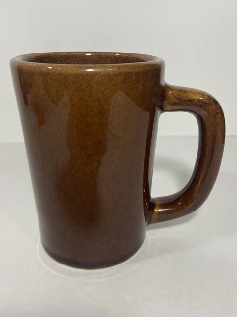 Vintage Brown Glazed Coffee Beer Mug Stein Man Cave USA DCC 5