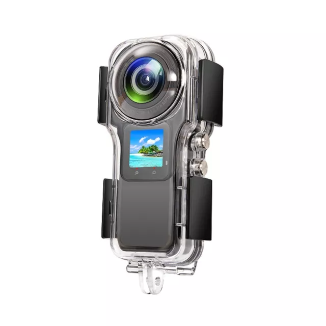 40m boîtier sous-marin boîtier sous-marin coque de plongée pour insta360 ONE RS