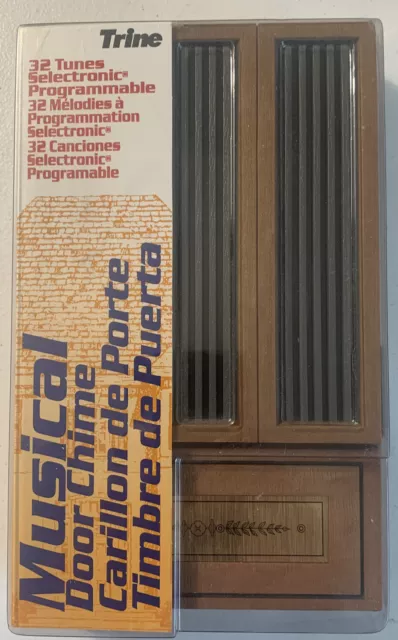 Vintage Trine Selectronic 32 Tunes Musical Door Chime Programmable Vintage Trine Selectronic 32 Tunes Musical Door Chime Programmable