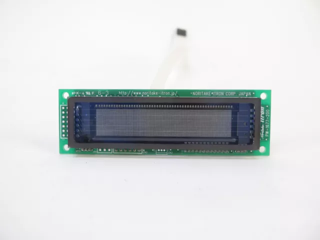 Noritake itron GU160X32D-7000 Vacuum Fluorescent Display, 160 x 32, 5120 Dots