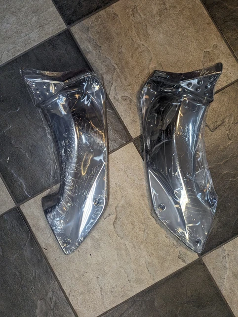 Kawasaki Zx-14 Chrome-Look Motorcycle Ram Duct Covers