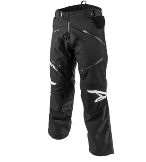 O'Neal MX Enduro Pants BAJA Black/White Adventure Motorbike Enduro Size 30 waist
