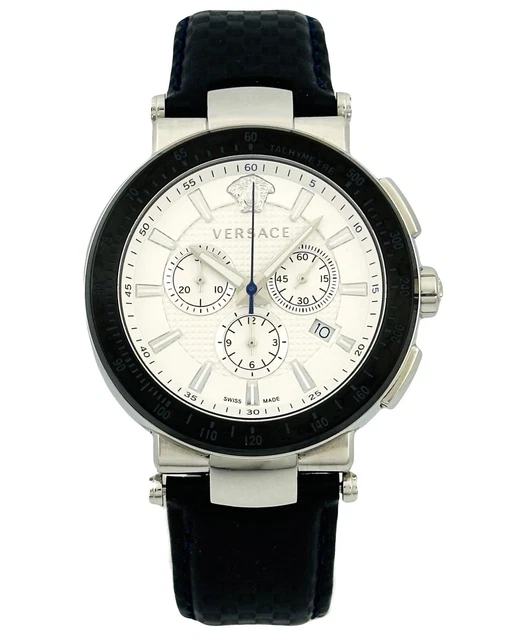 VERSACE MENS MYSTIQUE Sport Watch 46mm Black Chronograph Tachymeter VFG010013 1 885.00 PicClick CA