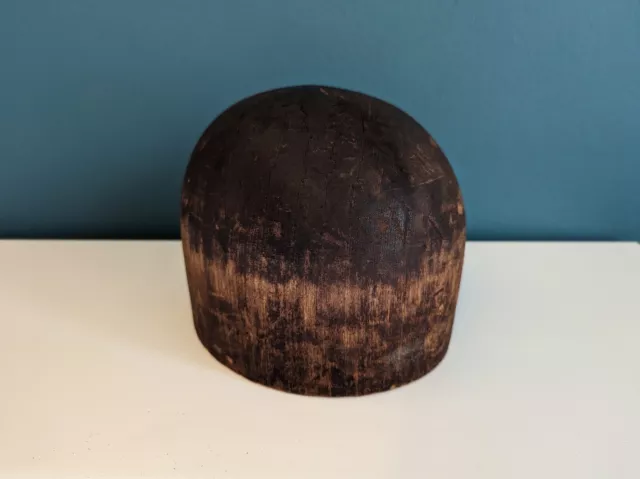 Antique Wooden Hat Form Mold Gerner and Co. Cleveland