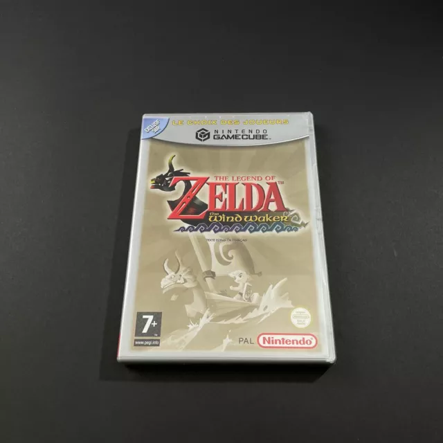 Nintendo Game Cube The Legend Of Zelda ~ The Windwaker ~ FRA CD état neuf