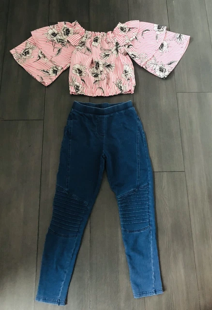 Girls Age 9-10 Yrs Clothing Bundle, Joules Fleece, River Island, New Look, H&M 3