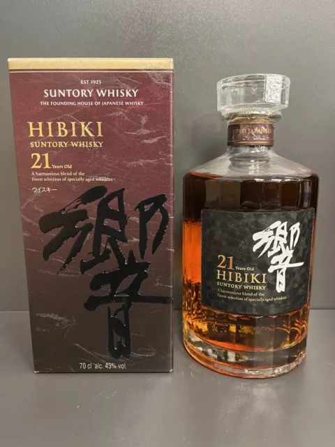 Hibiki Suntory Whisky 21 Jahre - 0,7l - 43% alc. Vol.