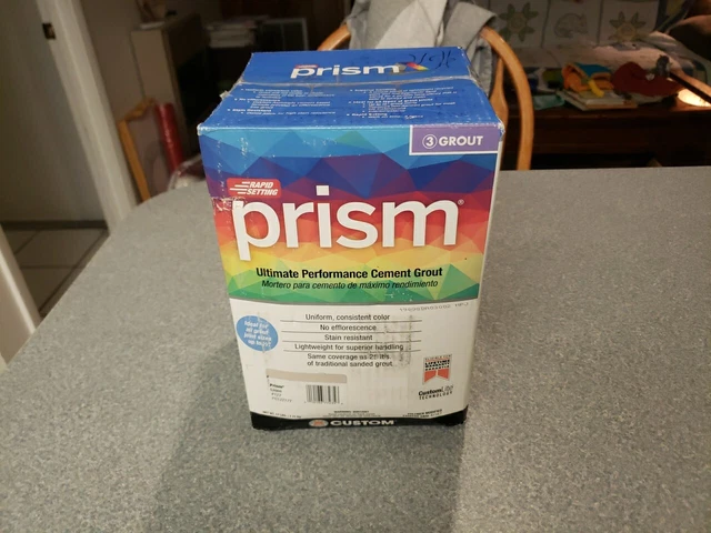 Prism Ultimate Performance Cement Grout #122 Linen 17 lb. Fast-Drying