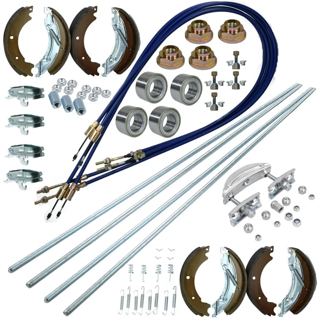 BRAKE SHOE CABLE Bearing Kit for Ifor Williams Dropside Trailer 2000kg ...
