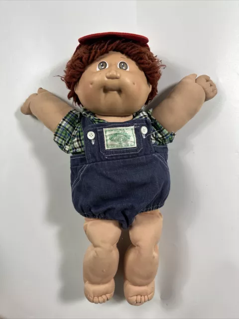 Vntg. Original Appalachian Art 1984 Coleco Cabbage Patch Kids Red Hair Boy Doll