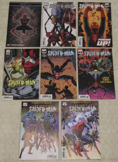 SUPERIOR SPIDER-MAN Set #1 - 8 Vol 2 (2018) NM (Marvel Comics) !!