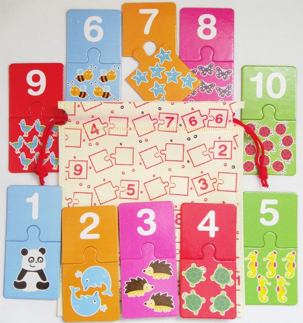 CHILDS NUMBERS EDUCATIONAL Game Numeracy Kids Teaching Preschool Kids ...