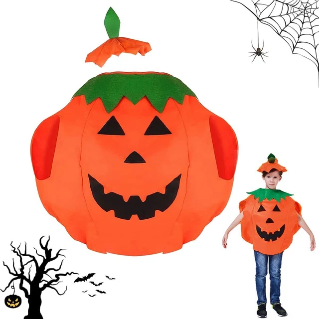 Taozoey Costumi di Zucca di Halloween Costume da Zucca per Bambini Costume d