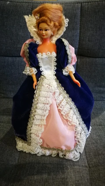 Poupée Ancienne Peynet En Latex Technigom - 20 Cm - Cubaine Dans Sa Boîte