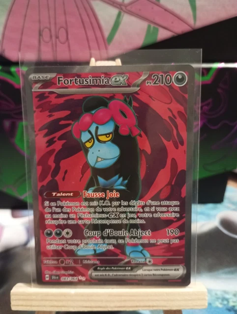 Carte Pokémon Fortusimia Ex 083/064 Ultra Rare (UR) – Écarlate Et Violet 6.5 Fable Nébuleuse – Neuve Et Originale – Protégée Sous Sleeve