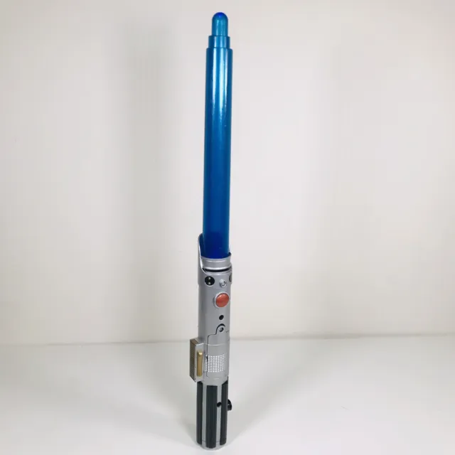 Star Wars | Luke Skywalker | Blue Lightsaber Lights Up Sound Effects Hasbro 2009