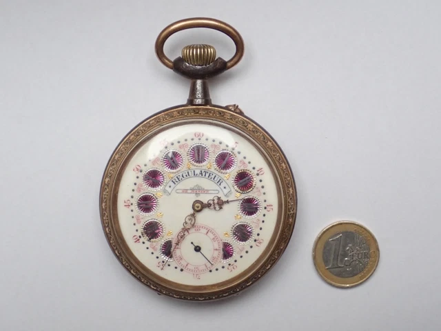 Montre Gousset Ancienne Chronomètre - Mécanique Manuelle Avec Tachymètre - Marque UNIC