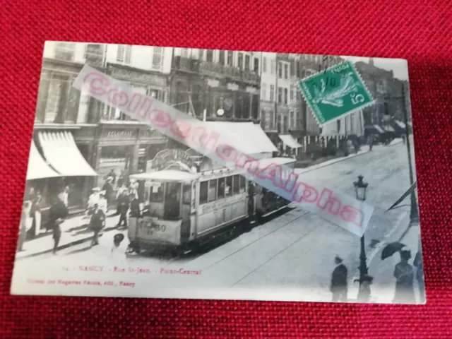 Nancy - Rue Saint Jean - Point Central - Tramway - 54