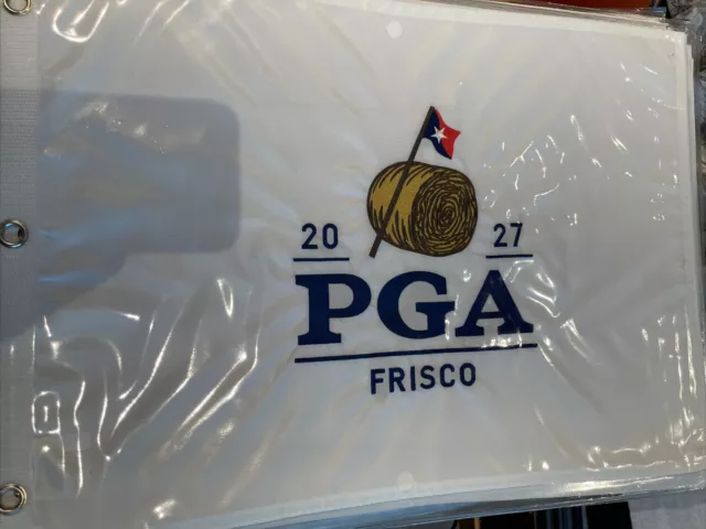 Golf Flag PGA Frisco Fields Course pin flag open Masters ryder british Embroi