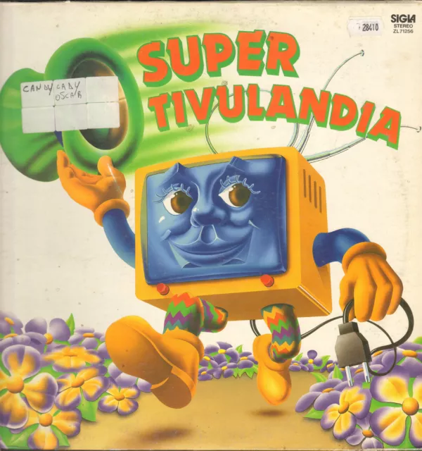 VARIOUS - Super Tivulandia - 1987 Sigla RCA Original Cast LP Italy - ZL71256