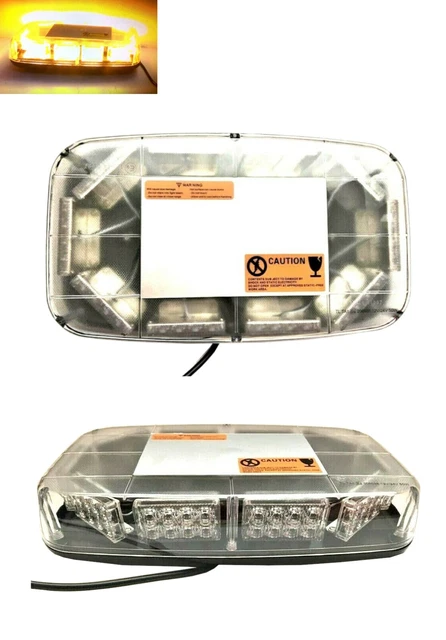 Balise Lumineuse LED Osram 360° - 12V/24V, Gyrophare D'avertissement Rond Neuf