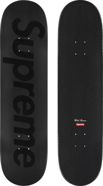 Supreme TONAL BOX LOGO SKATEBOARD (Black) 2023 Spring Summer