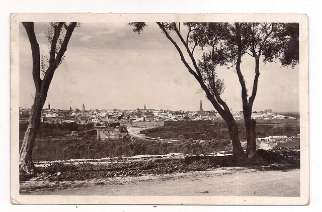 meknès , vue générale de la ville indigène