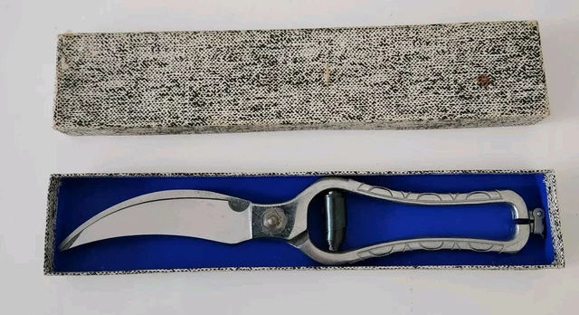 Couteau Cisaille Volaille Nogent Ancien - Chrome, Cuisine, Occasion état Fonctionnel