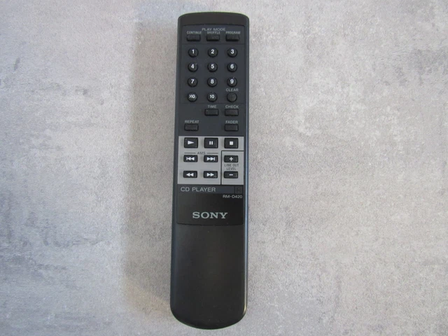 Télécommade Sony RM-E80 D'origine Pour Montage Video 8, Sans Fil, Occasion
