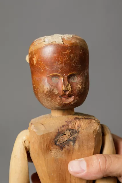 Rare poupée ancienne avec tête en bois, No Jumeau, SFBJ, Bru,