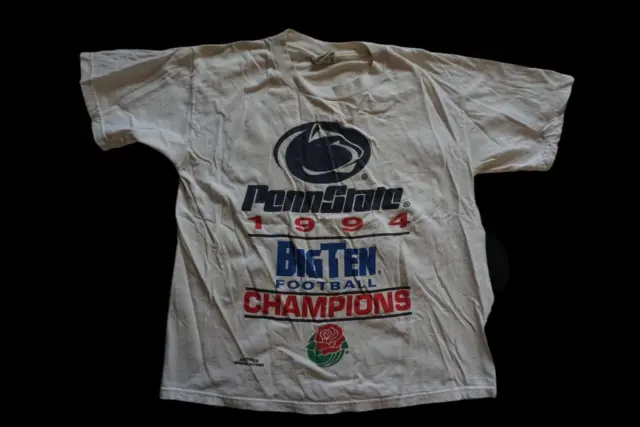 Penn State University Big Ten Champions Rose Bowl 1994 T-Shirt