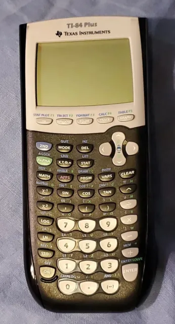 Texas Instruments TI-84 Plus Graphing Calculator Screen Spots Works