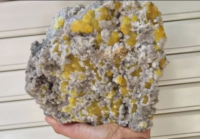 Minerali☆Zolfo Provenienza Miniera Giumentaro Sicilia 2