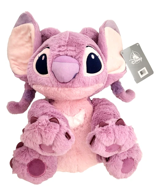 DISNEY'S ANGEL STITCH Plush Toy With Soft And Fluffy Purple Fur $39.82 -  PicClick AU