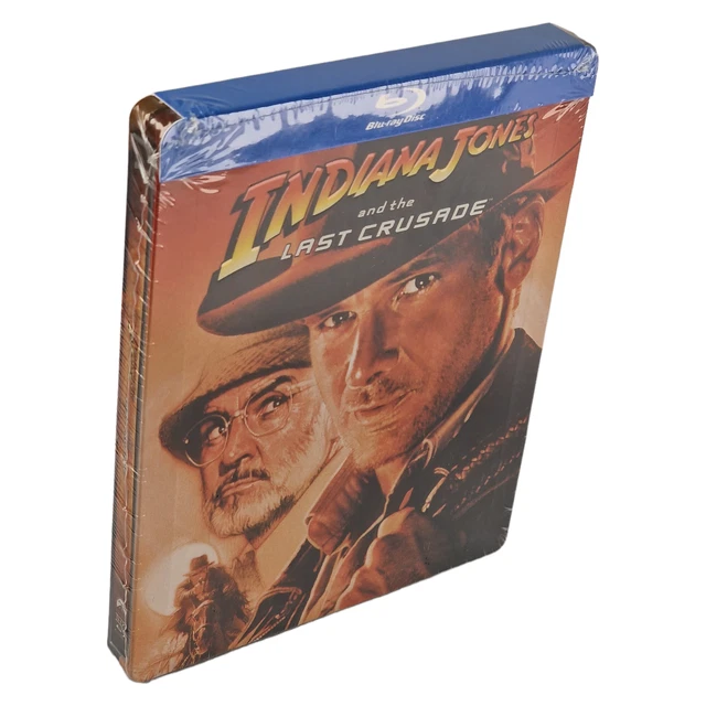 Indiana Jones and the Last Crusade SteelBook Blu-ray Zavvi limitée Region Free _