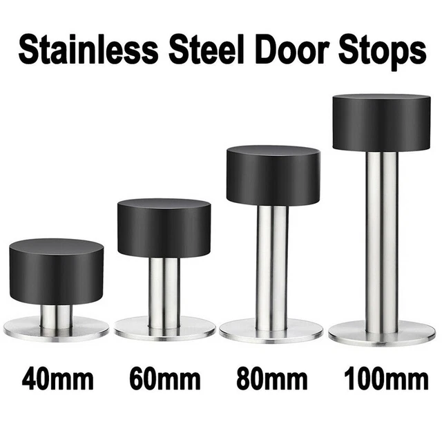 Türstopper Türstoßstange Outdoor Schränke Schwarz Solide Edelstahl 304