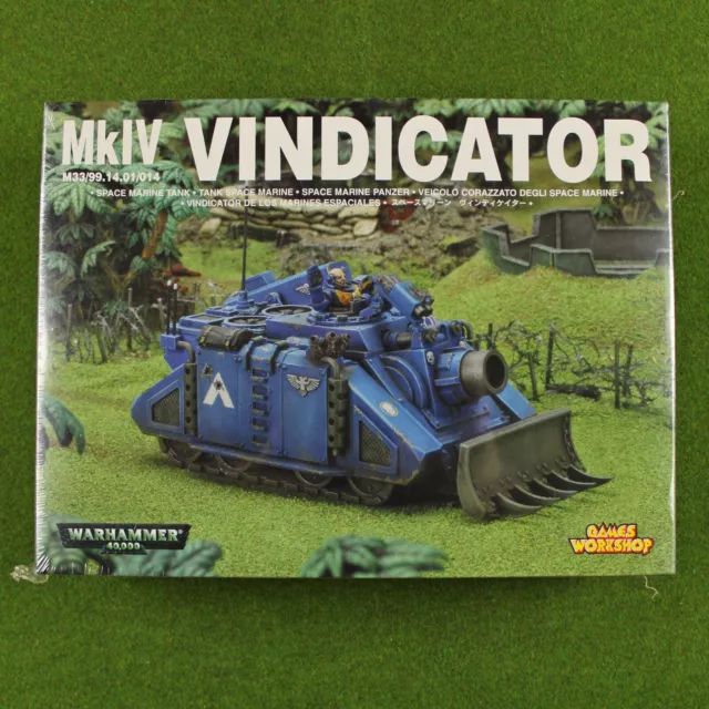 CLASSIC Warhammer 40K Space Marine Vindicator (Plastic/Metal) OOP Games Workshop