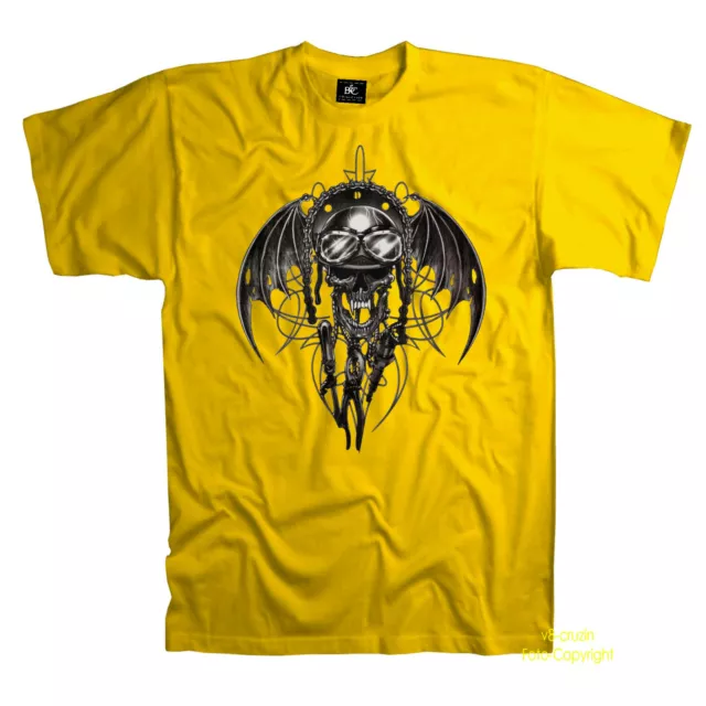 Hotrod T-Shirt Biker Auto Tuning Garage Officina Rider *4272 Gialla