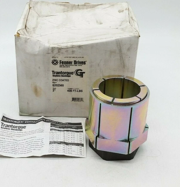Fenner Drives 6202560 Trantorque GT 2" Keyless Bushing