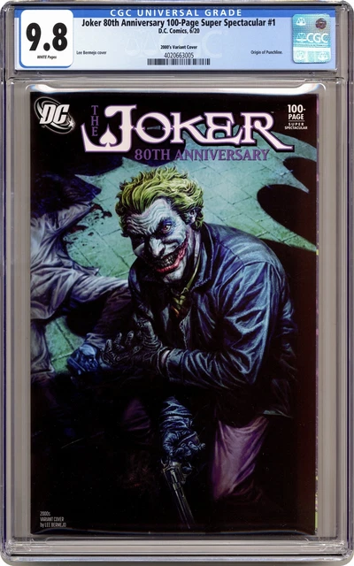 Joker 80th Anniversary 100 Page Super Spectacular 1H Bermejo 2000's CGC 9.8 2020