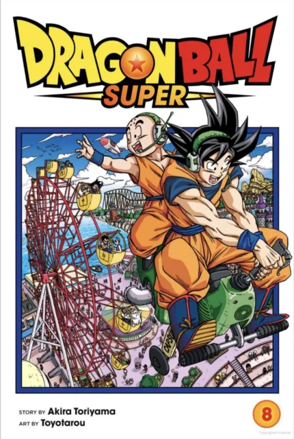 Dragon Ball Super Manga Volume 8 - English - Brand New